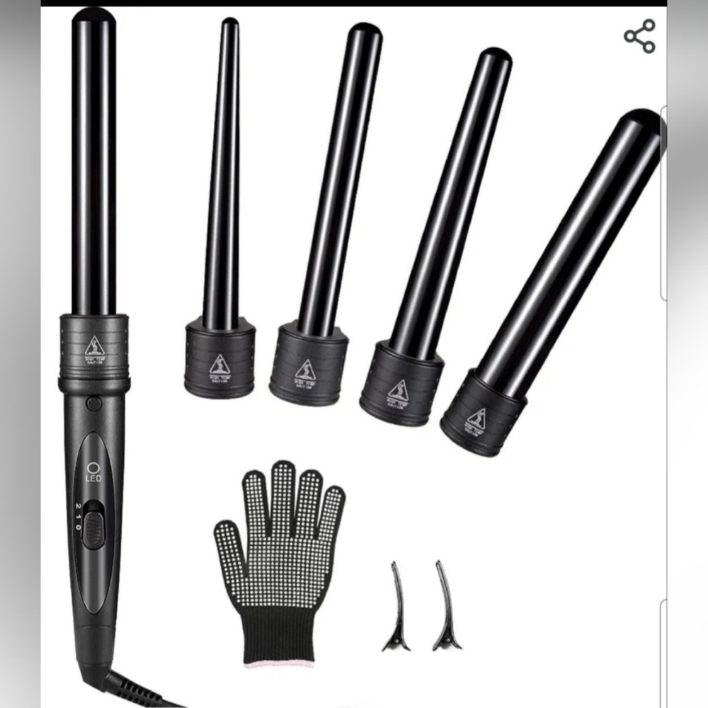 suit combination interchangeable hair curler NEW